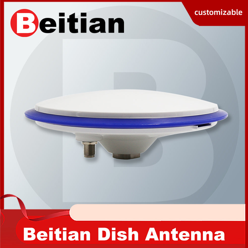 Beitian GNSS four-star full-frequency high-gain measurement and mapping grade RTK GPS mushroom head dish antenna BT-200 Beitian GNSS four-star full-frequency high-gain measurement and mapping grade RTK GPS mushroom head dish antenna BT-200